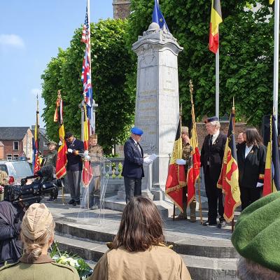 Commémorations du 08 mai à Brugelette 08 et 09 mai 2022