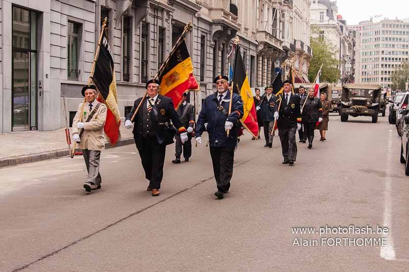 les porte-drapeaux