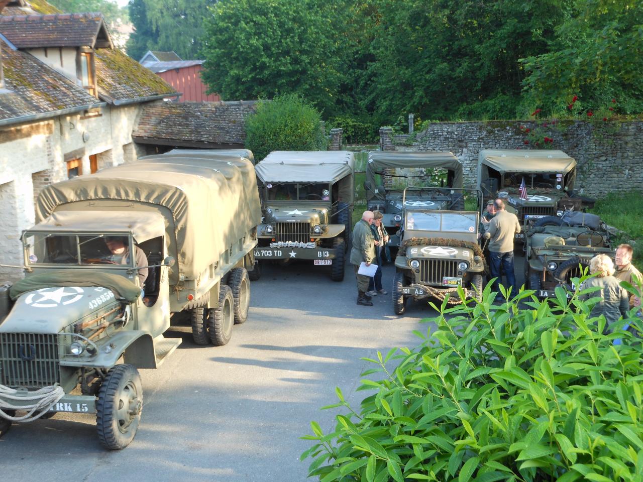 Arrêt pour nuitée à Chaumont en Vexin