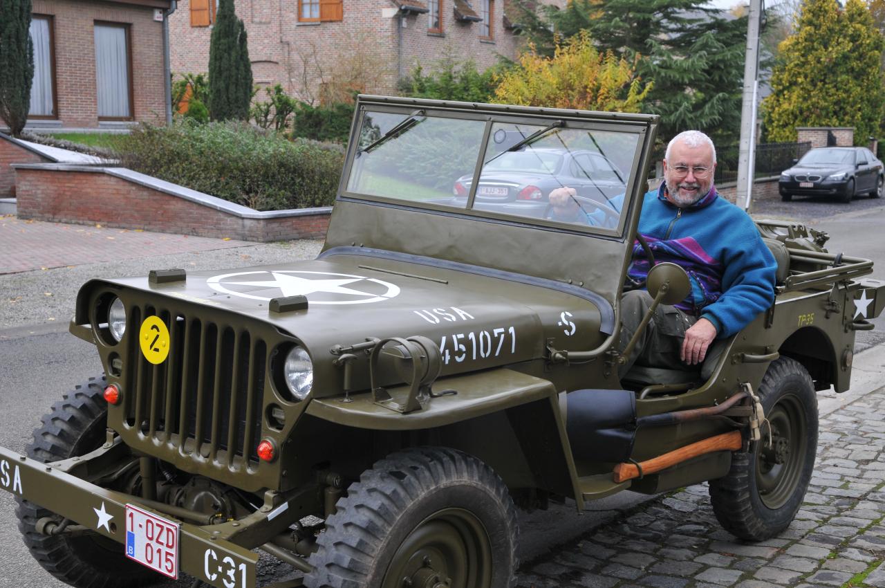 Jean-Pierre et sa jeep