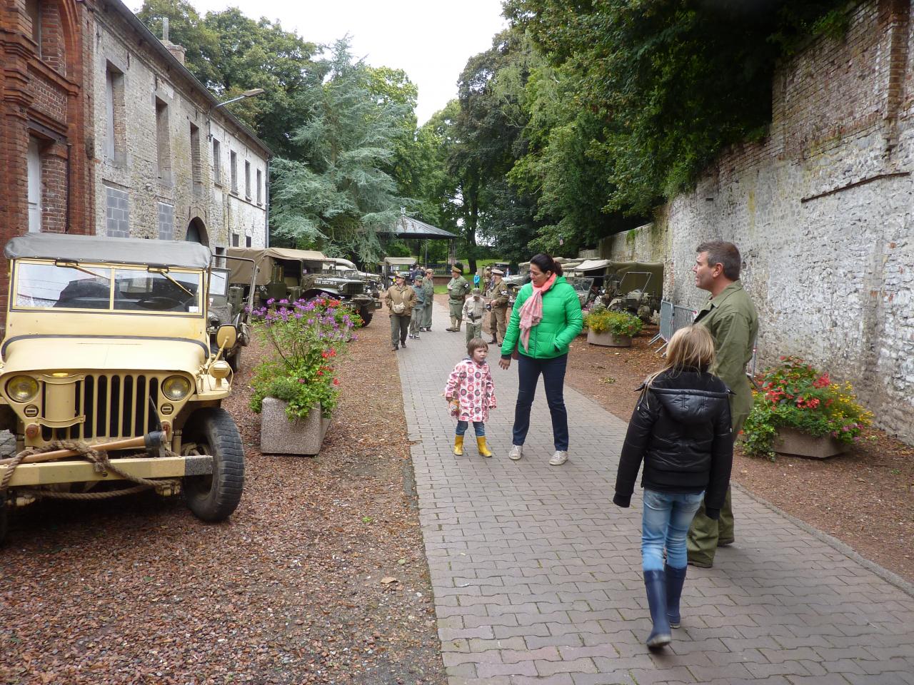 Arrivée à Bavay (F)