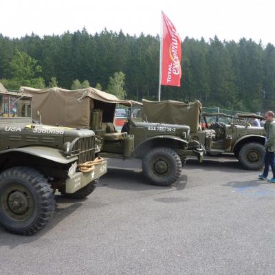 Parade pour les  24h de Spa