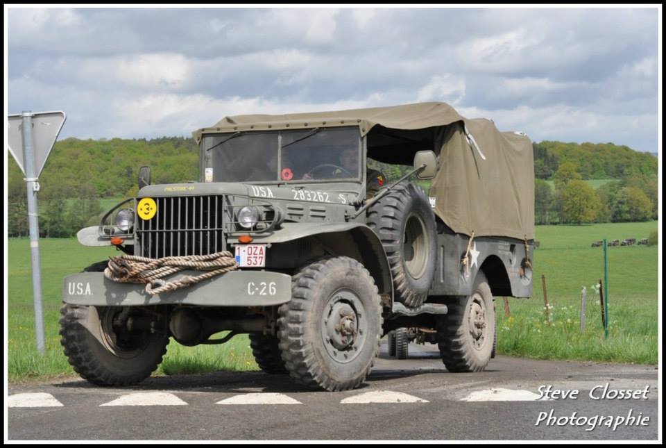 Philippe Scholl et son Dodge WC 51